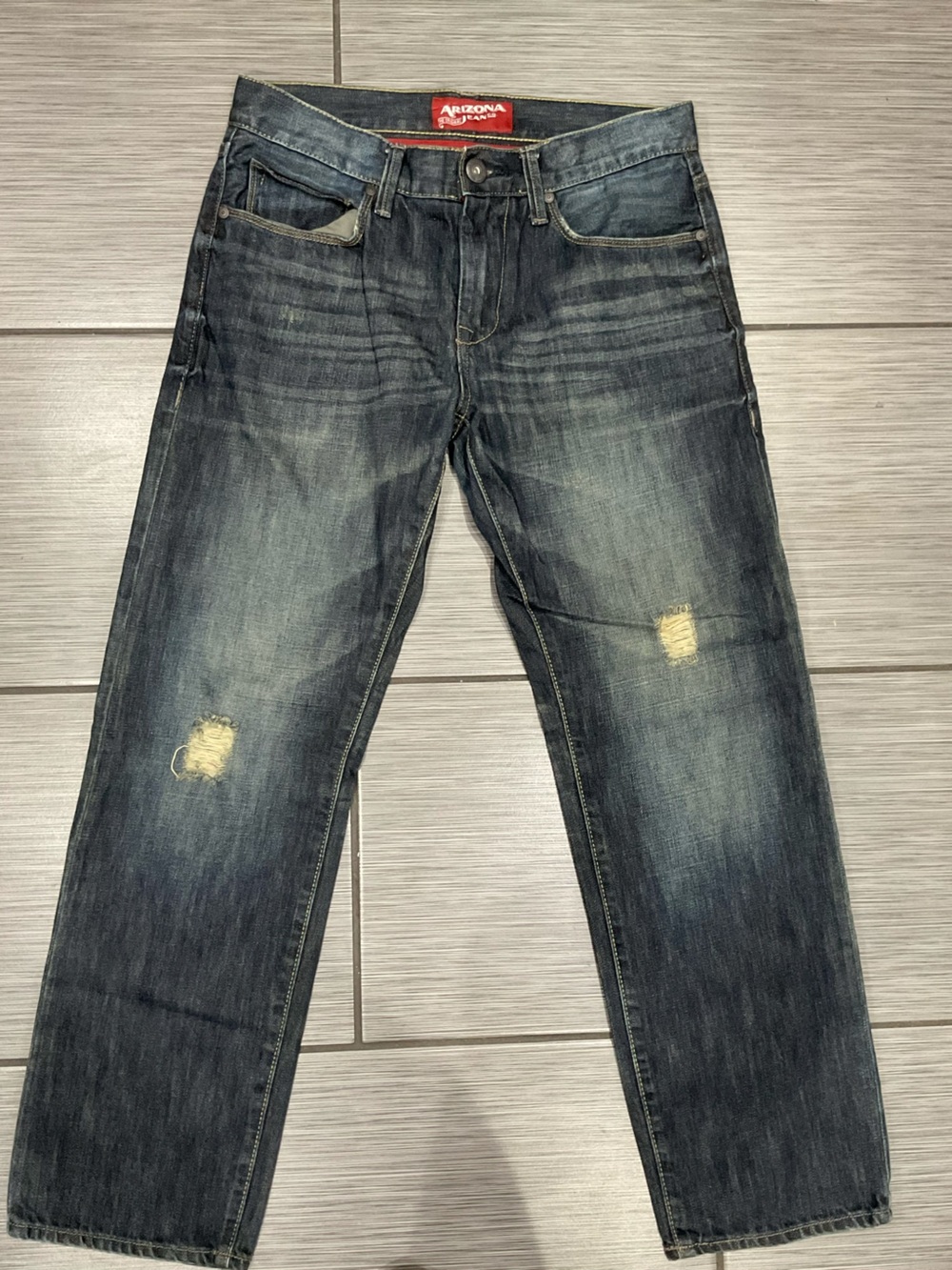Arizona Jean Company Men’s Slim Straight Jeans Size 32x30 Great Condition